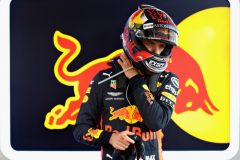 BAKU, AZERBAIJAN - APRIL 28:  Max Verstappen of Netherlands and Red Bull Racing prepares to drive during qualifying for the Azerbaijan Formula One Grand Prix at Baku City Circuit on April 28, 2018 in Baku, Azerbaijan.  (Photo by Mark Thompson/Getty Images) // Getty Images / Red Bull Content Pool  // AP-1VGHTEDPS2111 // Usage for editorial use only // Please go to www.redbullcontentpool.com for further information. //