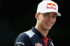 KUALA LUMPUR, MALAYSIA - SEPTEMBER 29: Pierre Gasly of France and Scuderia Toro Rosso walks in the Paddock during practice for the Malaysia Formula One Grand Prix at Sepang Circuit on September 29, 2017 in Kuala Lumpur, Malaysia. (Photo by Mark Thompson/Getty Images) // Getty Images / Red Bull Content Pool // P-20170929-00902 // Usage for editorial use only // Please go to www.redbullcontentpool.com for further information. //