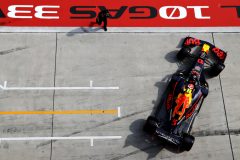 SHANGHAI, CHINA - APRIL 13: Pierre Gasly of France driving the (10) Aston Martin Red Bull Racing RB15 leaves the garage during qualifying for the F1 Grand Prix of China at Shanghai International Circuit on April 13, 2019 in Shanghai, China. (Photo by Mark Thompson/Getty Images) // Getty Images / Red Bull Content Pool  // AP-1Z13Q51JW1W11 // Usage for editorial use only // Please go to www.redbullcontentpool.com for further information. //